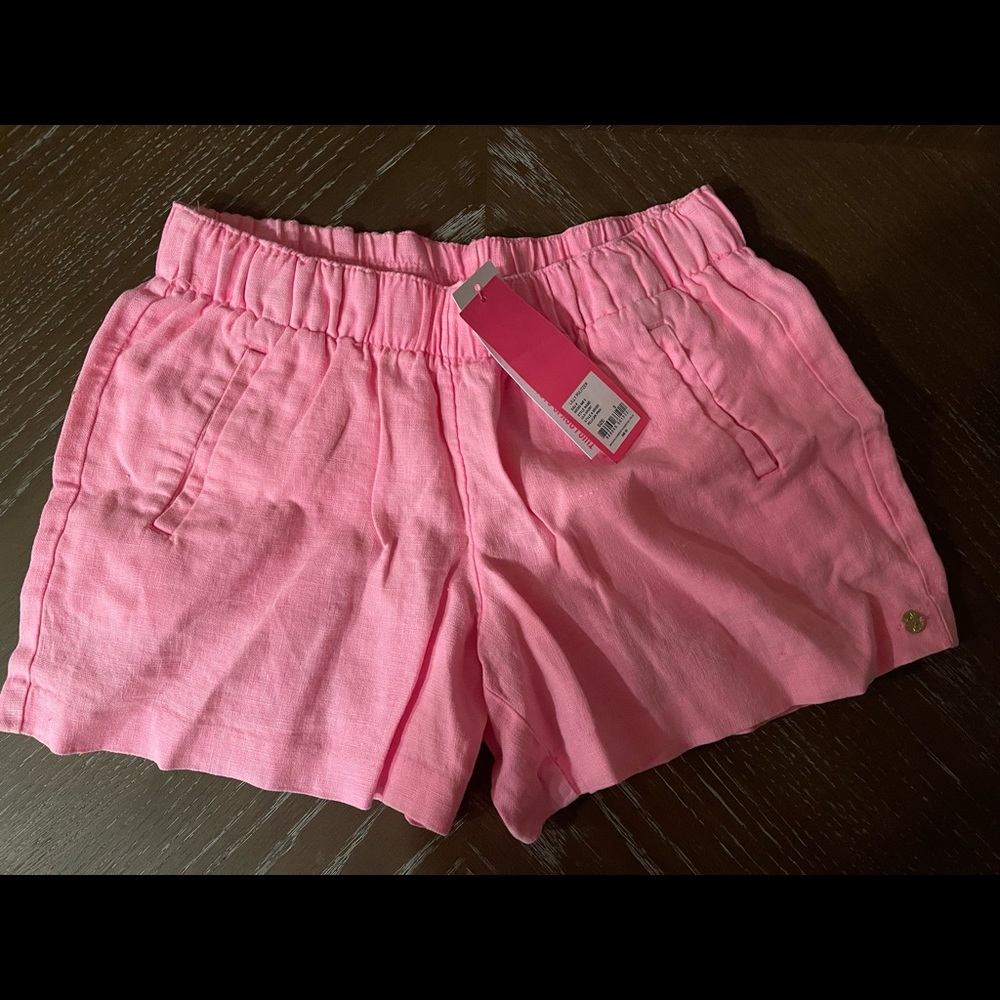 NWT LINEN SHORTS